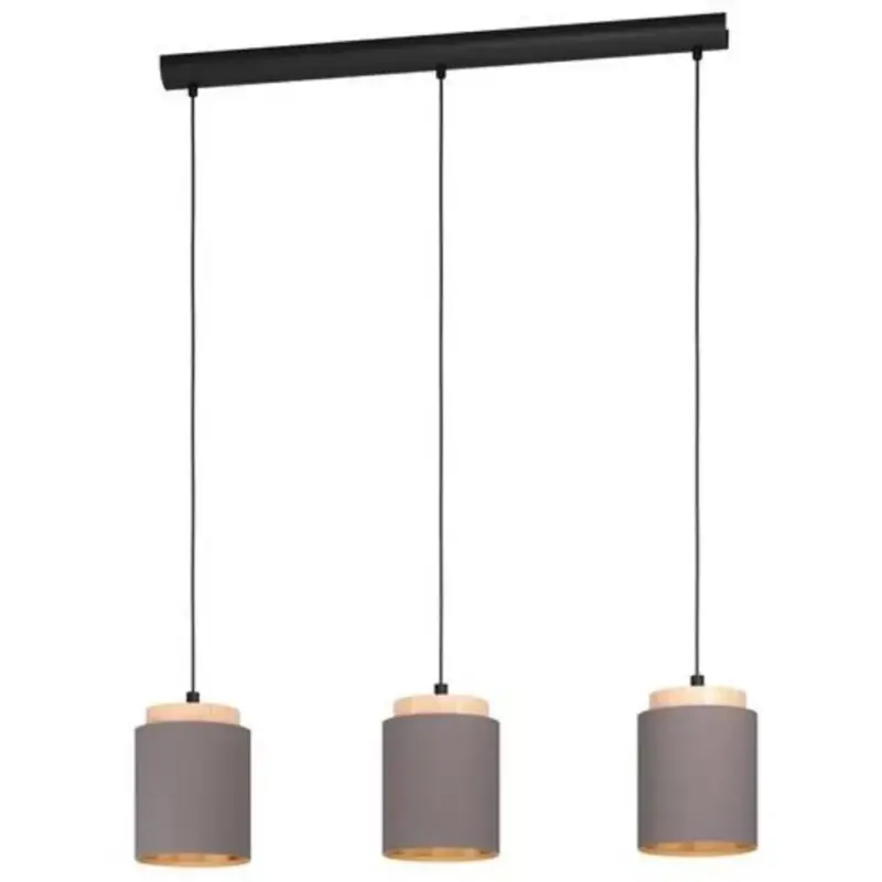 EGLO , 99446 , ALBARIZA , függeszték , E27 , 3X40W , IP20 , cappuccino, arany Újdonság