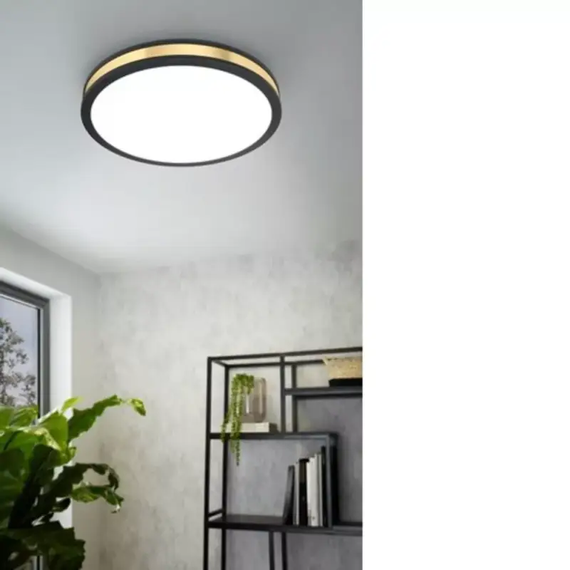 EGLO , 99407 , PESCAITO , fali-mennyezeti lámpa , 3000 K , LED , 19,5W , IP20 , fehér, arany Szezonális akció