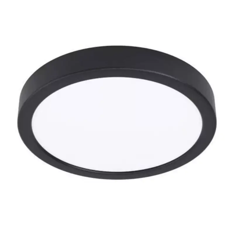 LED panel , 16.5W , falon kívüli , kerek , meleg fehér , fekete keret , EGLO , FUEVA 5 , 99223 Szuper ajánlat