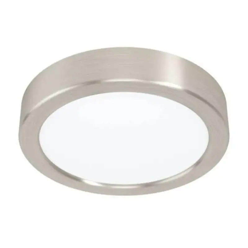 LED panel , 10.5W , falon kívüli , kerek , meleg fehér , matt nikkel , EGLO , FUEVA 5 , 99218 Kedvezményes ár