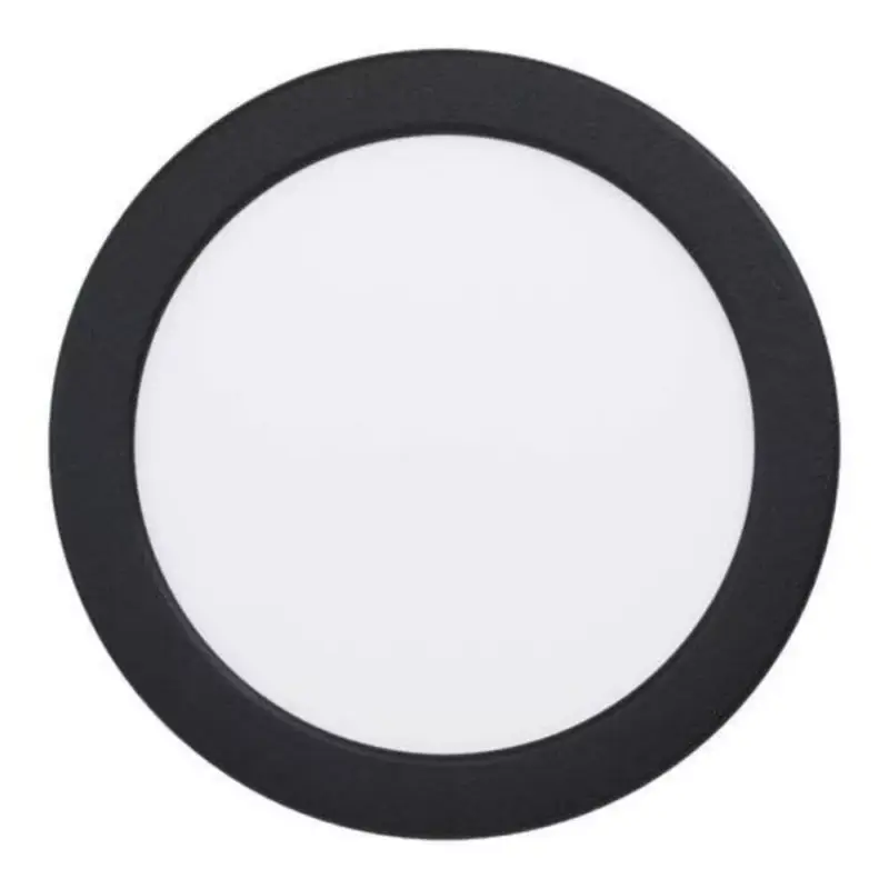 LED panel , 10.5W , süllyesztett , kerek , természetes fehér , fekete keret , IP44 , EGLO , FUEVA 5 , 99214 Rendeld meg most