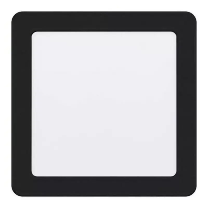Nézd meg most LED panel , 10.5W , süllyesztett , négyzet, természetes fehér , fekete keret , EGLO , FUEVA 5 , 99188