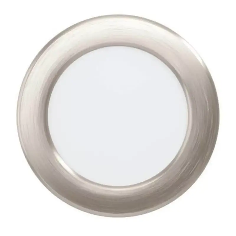 LED panel , 5.5W , süllyesztett , kerek , természetes fehér , matt nikkel keret , EGLO , FUEVA 5 , 99153 Szuper ajánlat