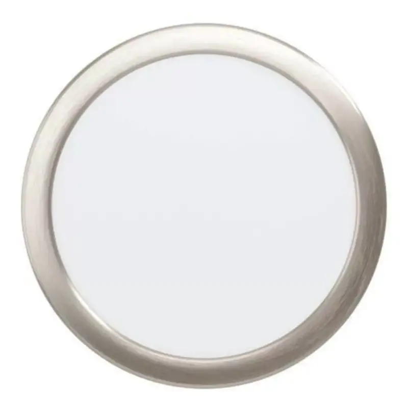 Exkluzív ajánlat LED panel , 16.5W , süllyesztett , kerek , meleg fehér , matt nikkel keret , EGLO , FUEVA 5 , 99139