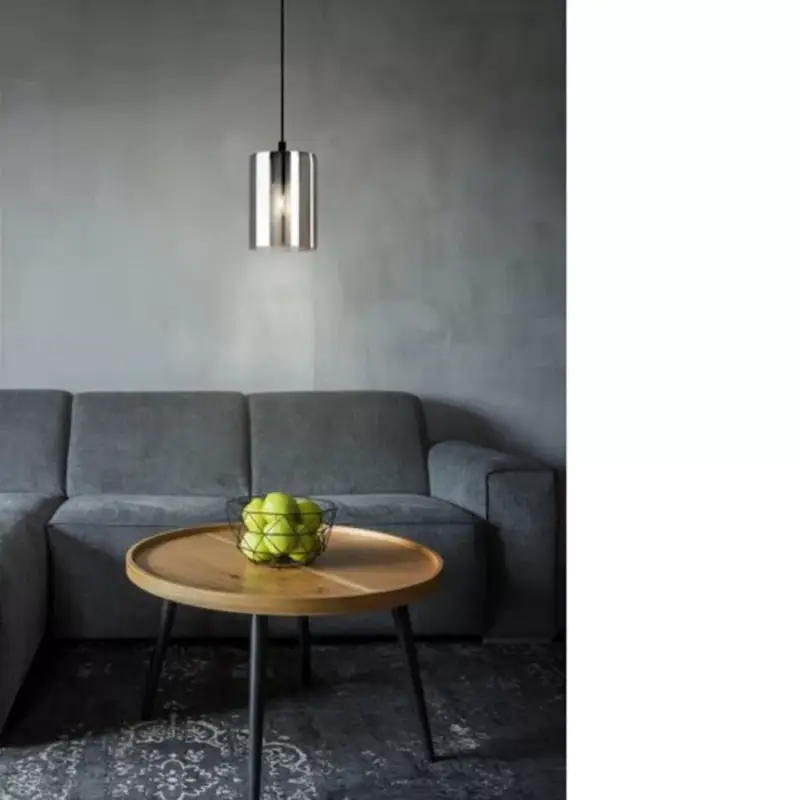 EGLO , 98585 , CADAQUES 1 , függeszték , E27 , 1X40W , IP20 , fekete-átlátszó Expressz kézbesítés