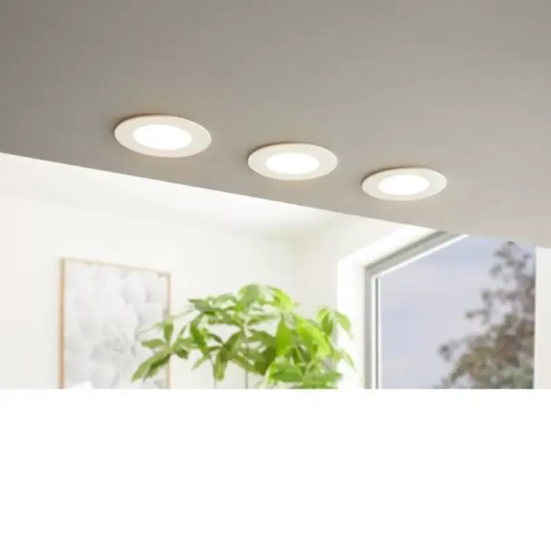 Expressz szállítás LED panel , 5W , süllyesztett , kerek , állítható fehér színárnyalat (CCT) , dimmelhető , EGLO , FUEVA-A , 98212