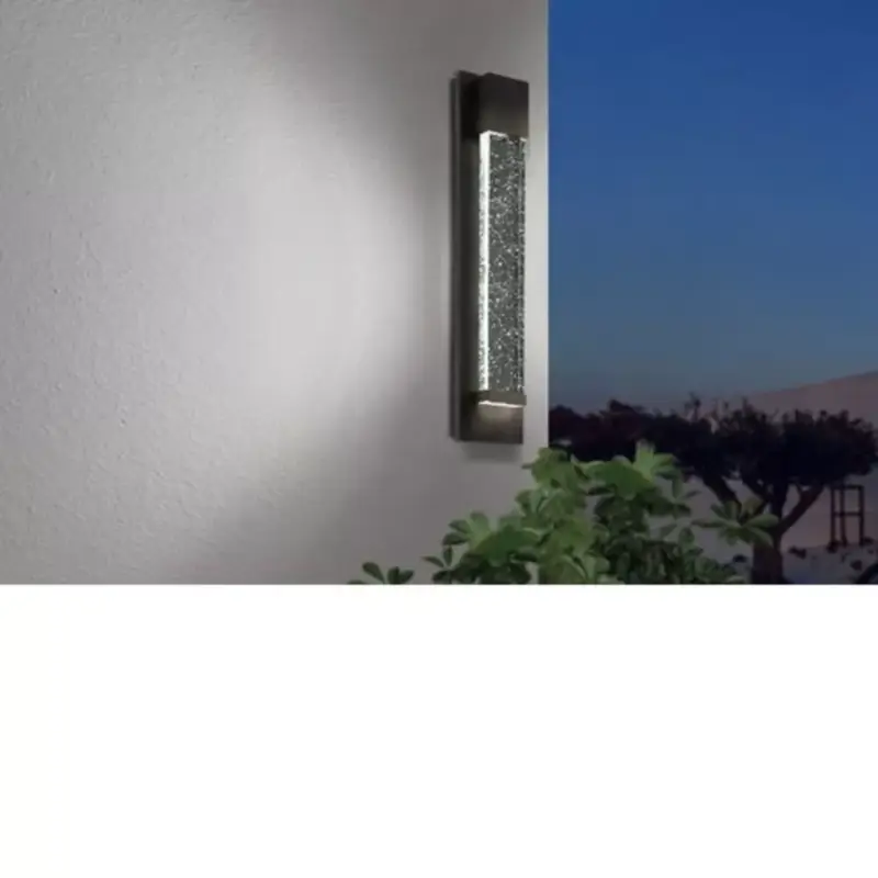 Árengedmény EGLO , 98154 , VILLAGRAZIA , fali lámpa , 3000 K , LED , 2X3,3W , IP44 , átlátszó