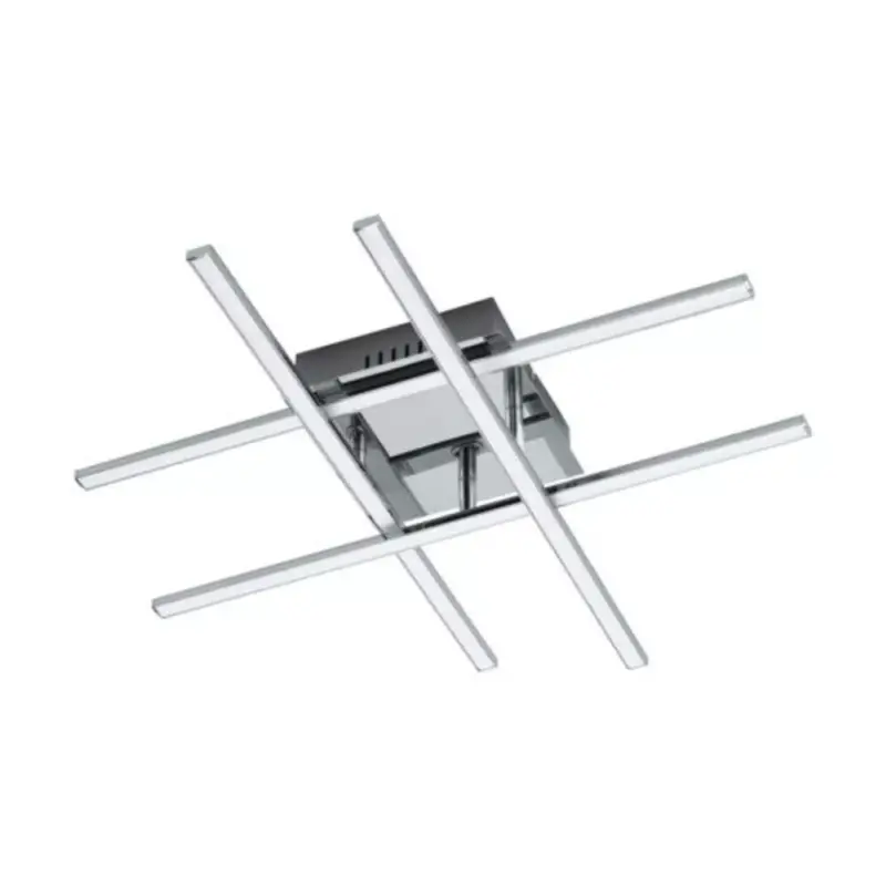 Legkelendőbb LED lámpatest , mennyezeti , 24W , meleg fehér , króm , EGLO , LASANA 1 , 95568