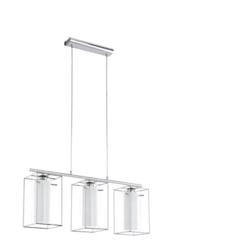 Olcsóbb EGLO , 94378 , LONCINO 1 , függeszték , E27 , 3X60W , IP20 , átlátszó, fehér