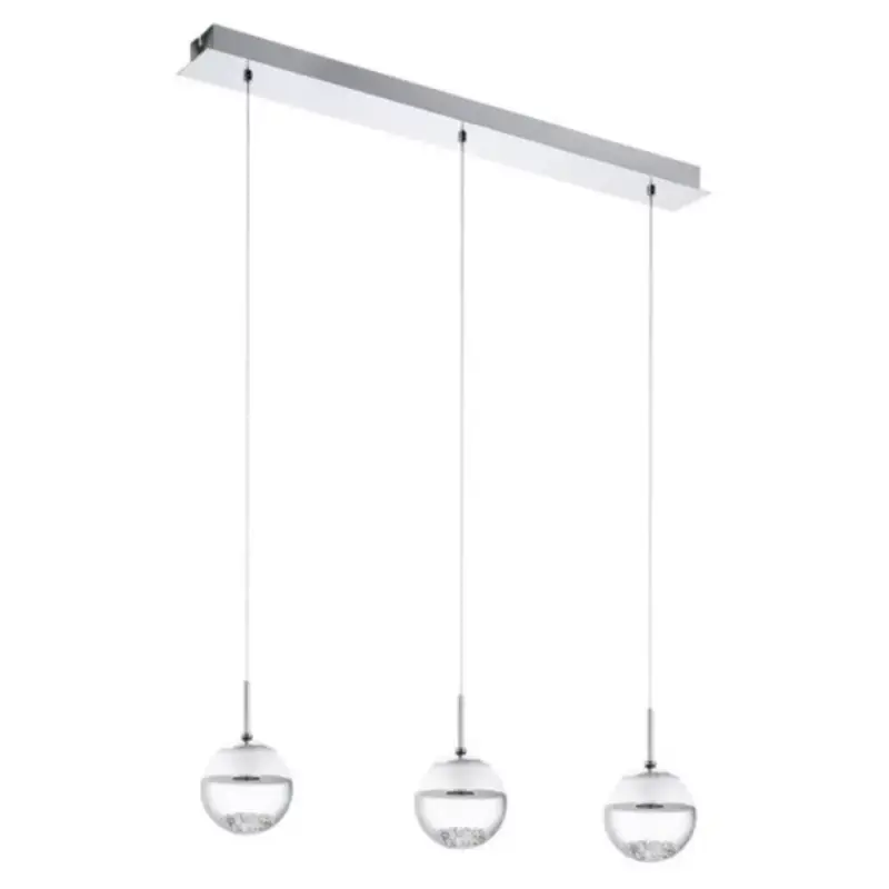 Utolsó esély EGLO , 93784 , MONTEFIO 1 , függeszték , 3000 K , LED , 3X5W , IP20 , fehér, átlátszó