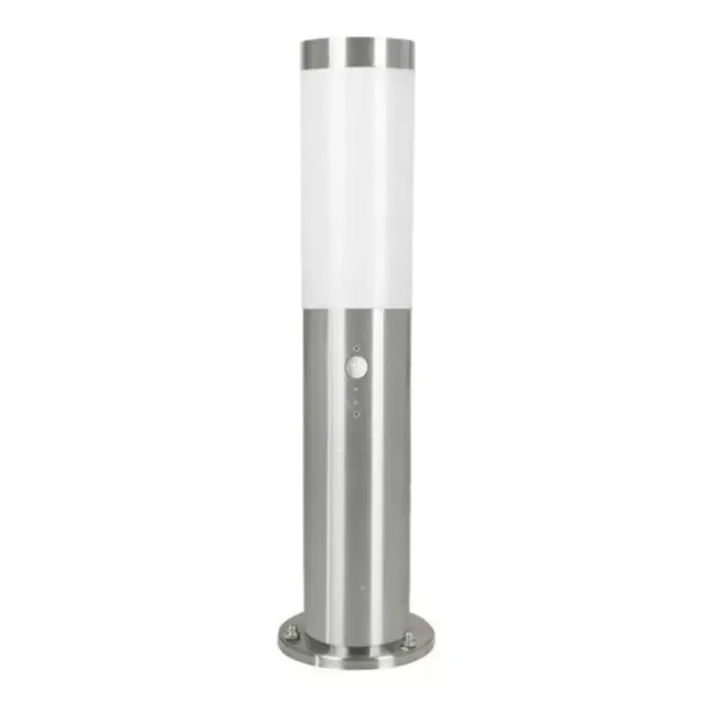 Exkluzív ajánlat LED lámpatest , kültéri , mozgásérzékelős , állólámpa , E27-es foglalatú , nemesacél , IP44 , EGLO , HELSINKI , 83279