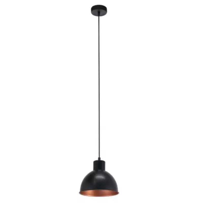 LED lámpa függeszték , mennyezeti , E27 , acél , fekete , vörösréz , EGLO , TRURO , 49238 Kihagyhatatlan ajánlat