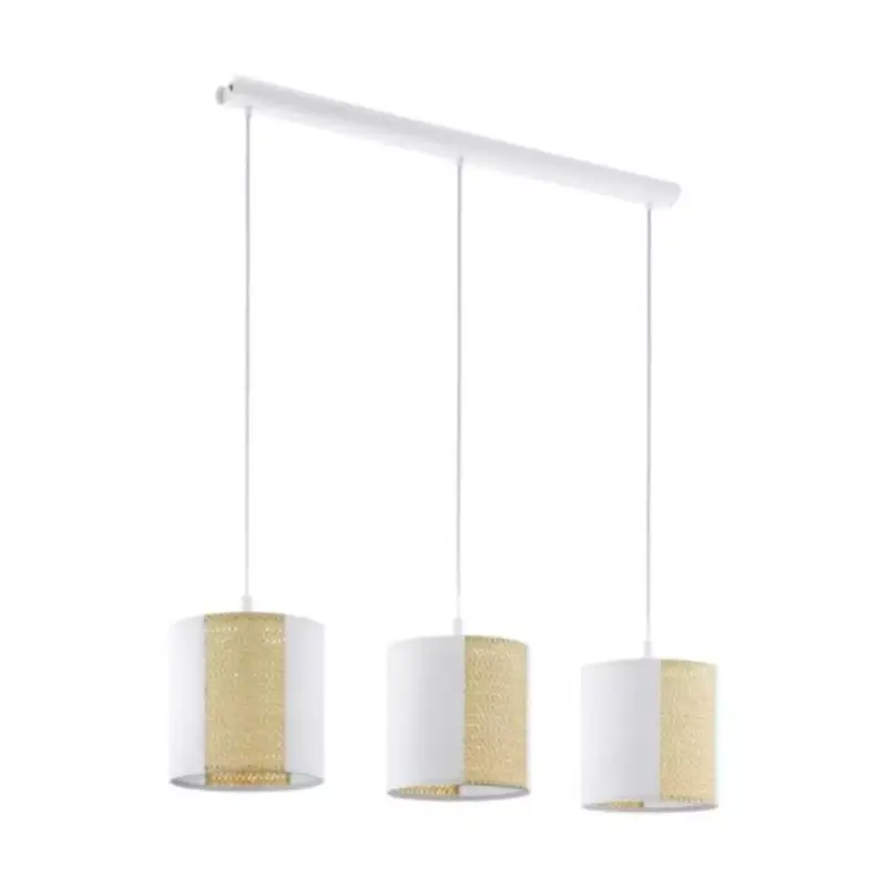 EGLO , 43402 , ARNHEM , függeszték , E27 , 3X40W , IP20 , fehér, barna Biztonságos fizetés
