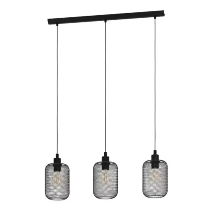 Vedd meg most EGLO , 43333 , WRINGTON , függeszték , E27 , 3X60W , IP20