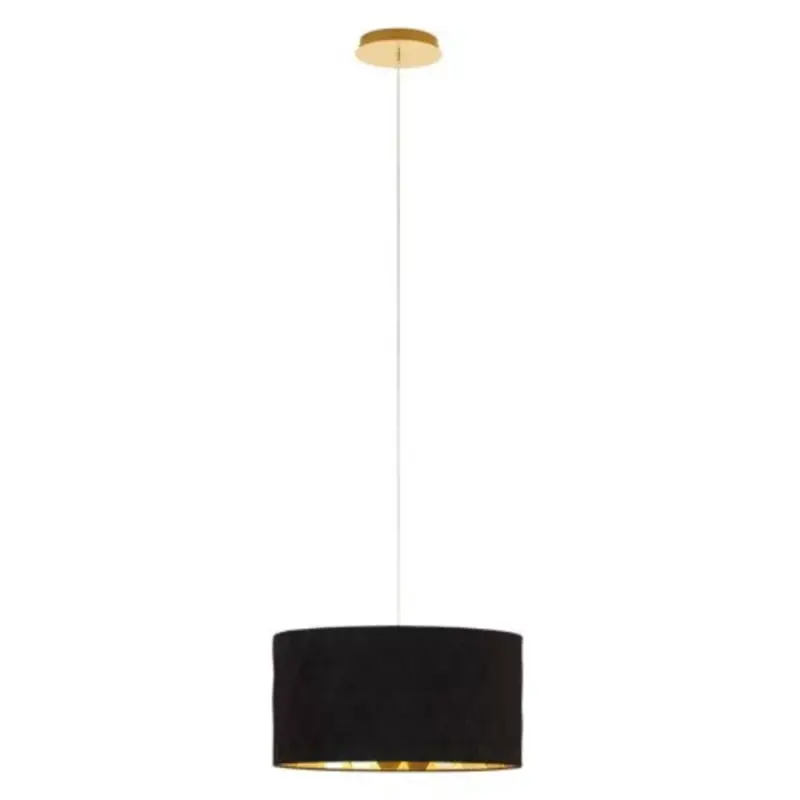 EGLO , 39224 , DOLORITA , függeszték , E27 , 3X60W , IP20 , fekete, arany Prémium