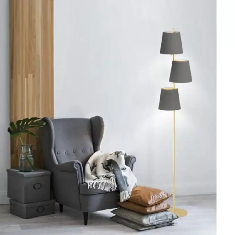 EGLO , 99612 , ALMEIDA 2 , állólámpa , E27 , 3X40W , IP20 , cappuccino, réz Akció