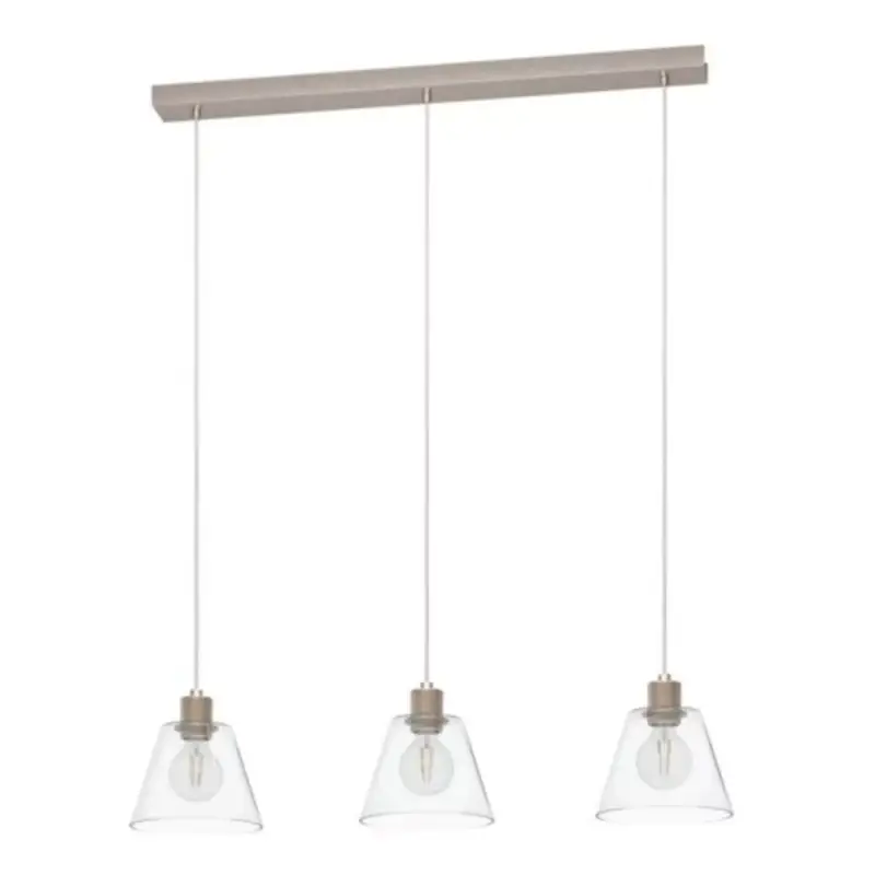 EGLO , 43632 , COPLEY , függeszték , E27 , 3X40W , IP20 , átlátszó Árengedmény