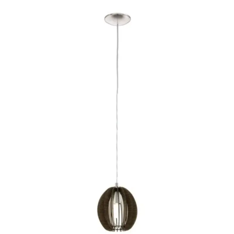 Vedd meg online EGLO , 94639 , COSSANO , függeszték , E14 , 1X40W , IP20 , barna