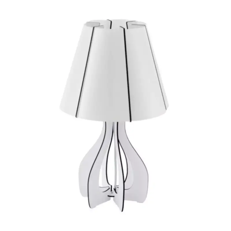 Akciós ár EGLO , 94947 , COSSANO , asztali lámpa , E27 , 1X60W , IP20 , fehér