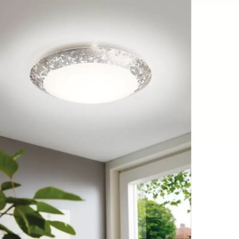 Outlet EGLO , 98024 , MONTENOVO , fali-mennyezeti lámpa , 3000 K , LED , 16W , IP20 , fehér, ezüst