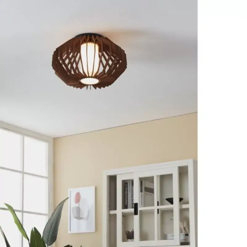 EGLO , 900385 , RUSTICARIA , mennyezeti lámpa , E27 , 1X40W , IP20 , barna, fehér Vedd meg online