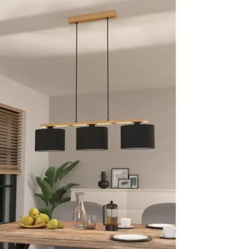 Kiárusítás EGLO , 900313 , CASTRALVO , függeszték , E27 , 3X40W , IP20 , fekete