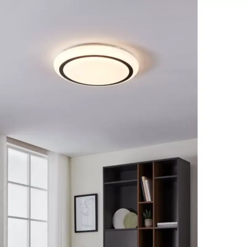 Szuper ajánlat EGLO , 900335 , CAPASSO , fali-mennyezeti lámpa , 3000 K , LED , 19,5W , IP20 , fehér, fekete
