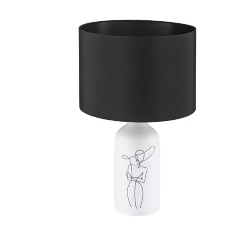 EGLO , 43824 , VINOZA , asztali lámpa , E27 , 1X40W , IP20 , fekete Olcsóbb