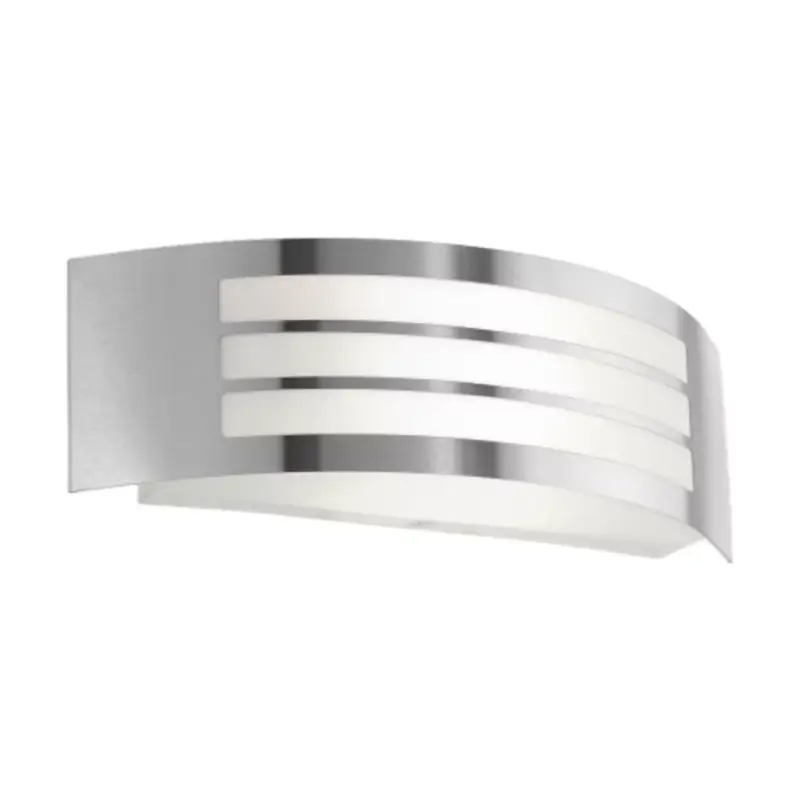 LED lámpa , fali , E27 foglalat , nemesacél , EGLO , LEIROS , 75423 Exkluzív ajánlat