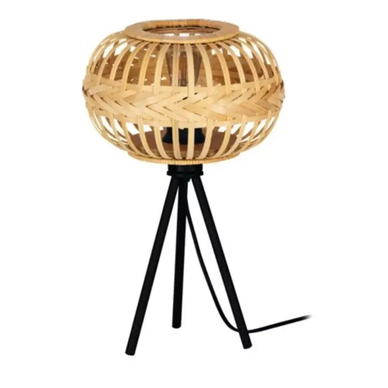 Vásárlói kedvenc EGLO , 43865 , AMSFIELD 1 , asztali lámpa , E27 , 1X40W , IP20 , natúr