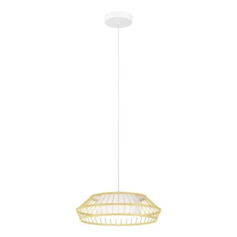 EGLO , 900842 , YUKU-Z , függeszték , 2700 K6500 K , LED , 22W , Dimmelhető , IP20 , barna, fehér Utolsó esély