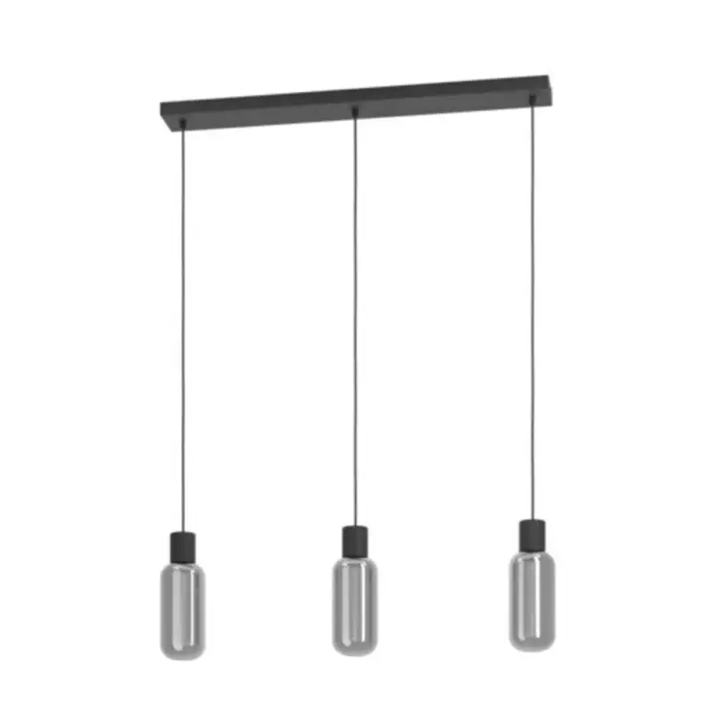 EGLO , 901005 , MAIONE , függeszték , E27 , 3X4W , IP20 , szürke Kiárusítás