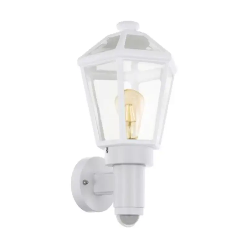 Prémium EGLO , 79288 , MONSELICE , fali lámpa , E27 , 1X28W , IP44 , fehér, átlátszó