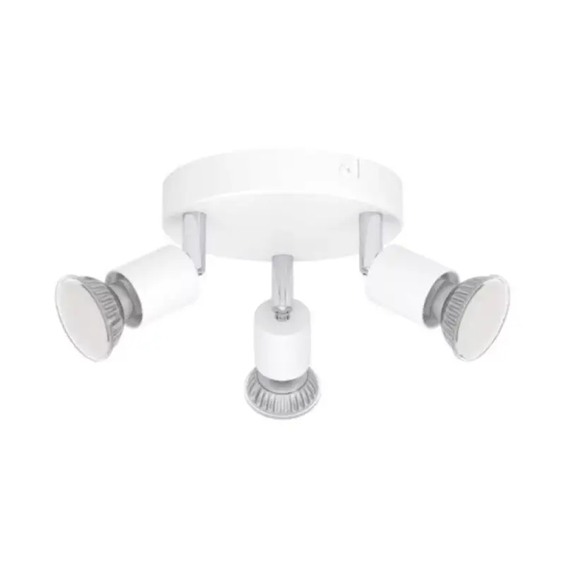 Exkluzív ajánlat LED lámpatest , mennyezeti , spot , 3 x GU10 foglalat , fehér , króm , ECO RANGE ,STECCI-E , 74005