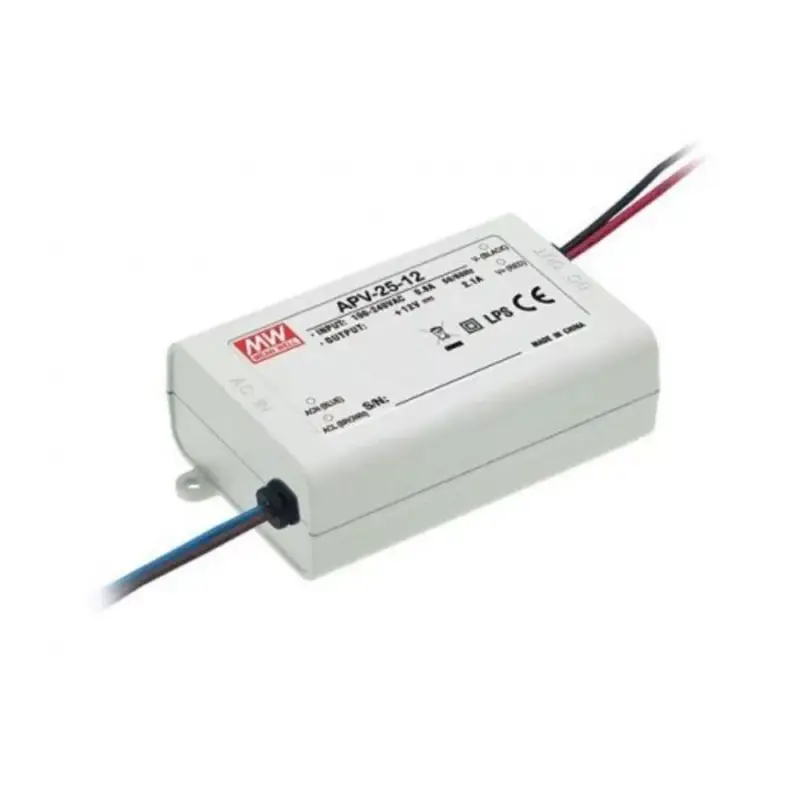 LED tápegység , Mean Well , APV-25-24 , 24 Volt , 25 Watt Ne maradj le