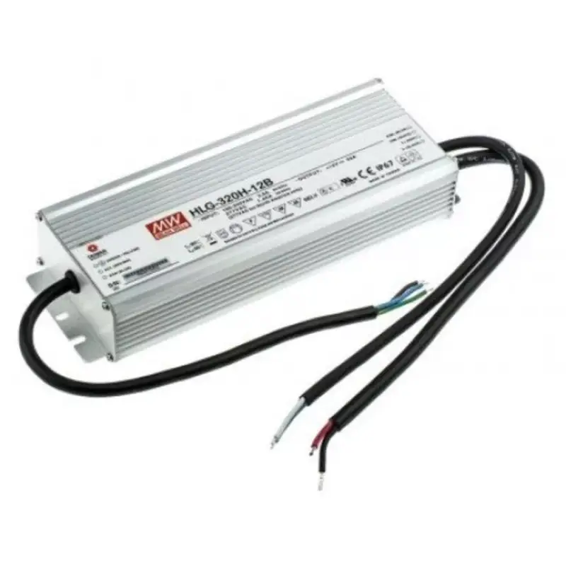 LED tápegység , Mean Well , HLG-480H-24A , 24 Volt , 480 Watt , IP65 Prémium