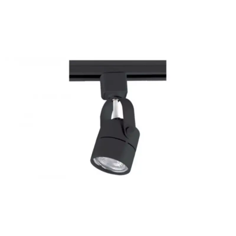 Sínes LED lámpa , track light , 1 fázisú , 2 pólusú , GU10 foglalat , fekete , Elmark Expressz kézbesítés
