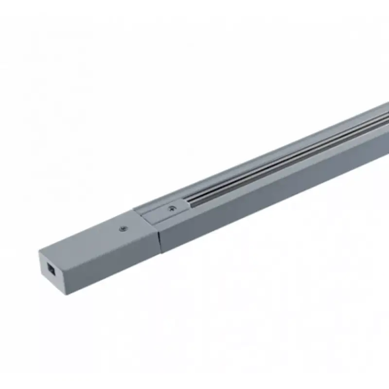 Végkiárusítás Track light sín , 1 fázisú , 2 pólusú , 1 méter , szürke