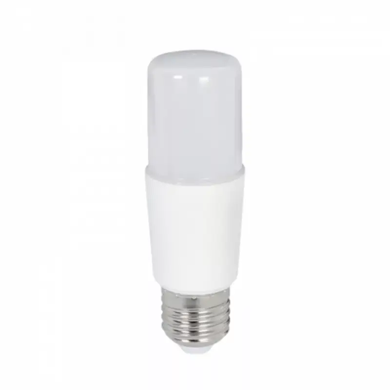 Végkiárusítás LED lámpa , égő , henger , T45 , E27 foglalat , 15 Watt , meleg fehér , Stick