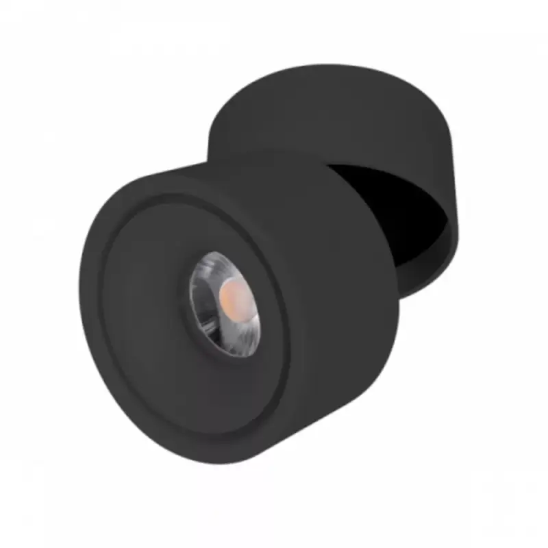 Olcsóbb LED fényvető , mennyezetre szerelhető , 15 Watt , billenthető , 24° , meleg fehér , fekete , Elmark