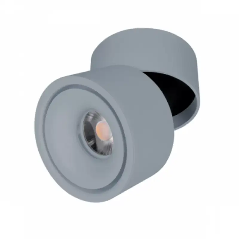 LED fényvető , mennyezetre szerelhető , 10 Watt , billenthető , 24° , természetes fehér , szürke , Elmark Biztonságos fizetés