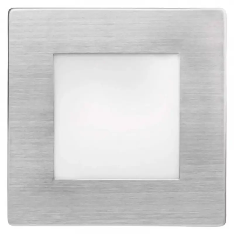 Akciós ár LED lámpatest , oldalfali , lépcsővilágító , irányfény , 1,5W , meleg fehér , négyzet IP65 , EMOS