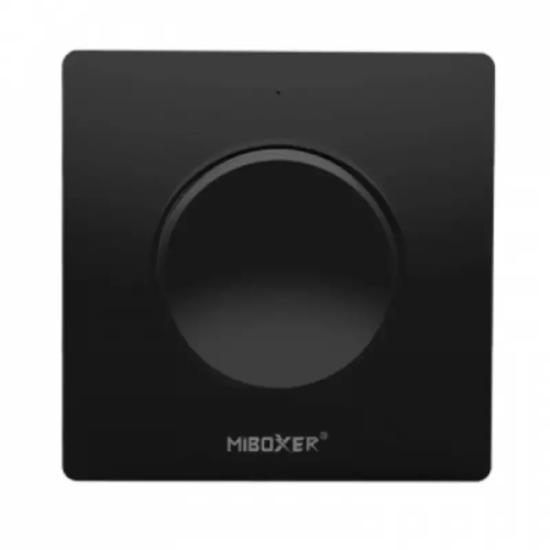 Kiárusítás Nyomó- és tekerő gombos kapcsoló , RF kimenettel , multifunkciós dimmelés , elemes , fekete , Miboxer (Mi-Light) , SMART , K1B