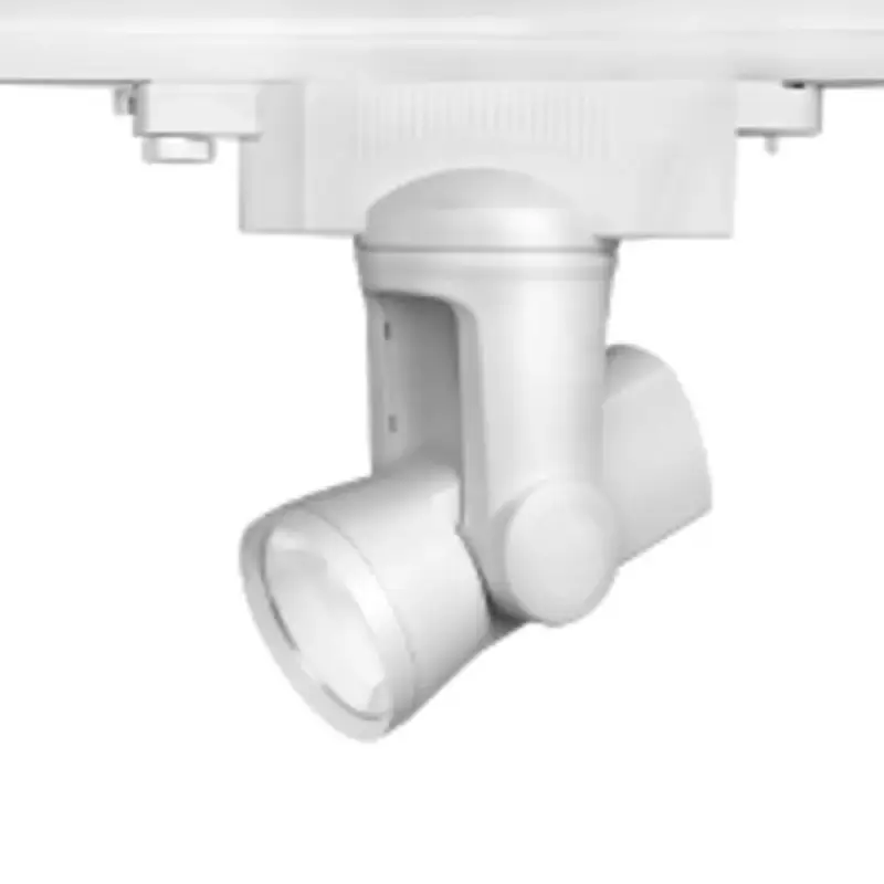 Sínes LED lámpa , track light , 1 fázisú , 2 pólusú , 25 Watt , állítható fehér színhőmérséklet , távirányítóval mozgatható és dimmelhető , fehér , Miboxer (Mi-Light) , AL2 Gyors szállítás