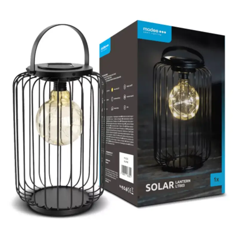 Modee Lighting LED Szolár Napelemes Lámpás LT003 (H28xD17,5cm) Biztonságos fizetés