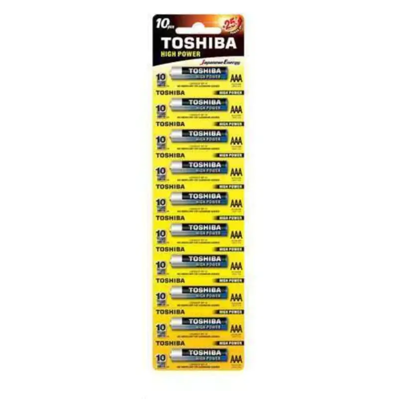 Ceruzaelem AAA (LR03) , 1.5 Volt , 1 darab , tartós , elem , High Power , TOSHIBA Szuper ajánlat