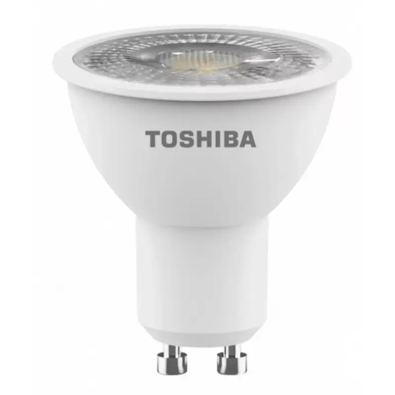 Kedvezmény LED lámpa , égő , szpot ,GU10 foglalat , 4 Watt , 38° , természetes fehér , TOSHIBA , 5 év garancia