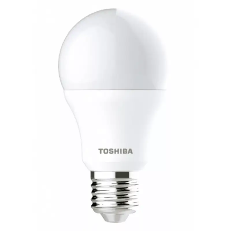 LED lámpa , égő , körte , E27 foglalat , 14 Watt , 180° , természetes fehér , dimmelhető , TOSHIBA , 5 év garancia Expressz kézbesítés