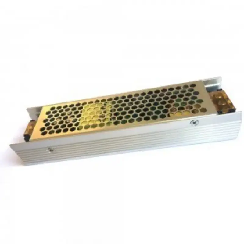 Exkluzív ajánlat LED tápegység , 12 Volt , 120 Watt , 10A , ipari , fémházas , Slim , vékony , VT