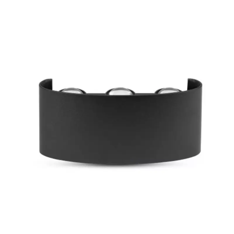 LED lámpatest , oldalfali , 2 irányú , 5W , meleg fehér , fekete , kültéri , IP54 Vedd meg online